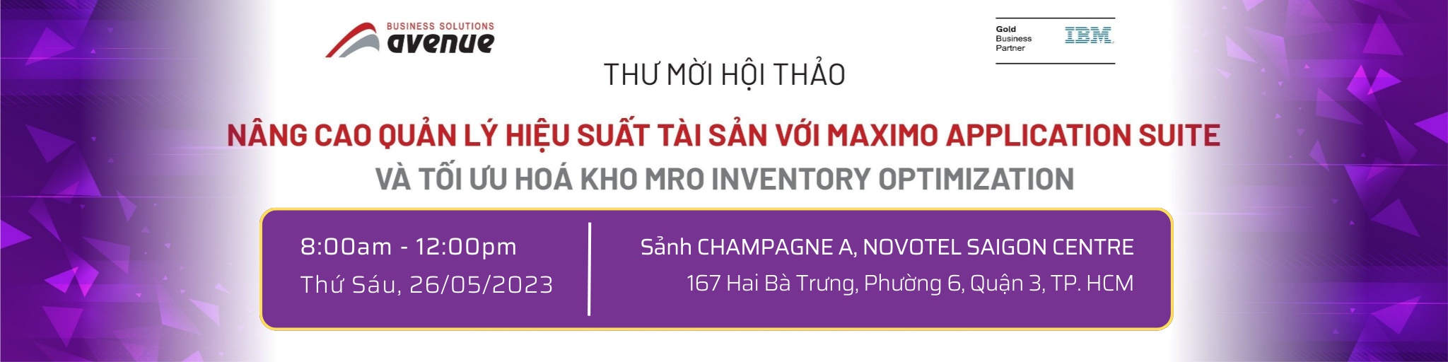 [WEBINAR] “Tối ưu công tác vận hành, quản lý dự án & bảo trì thiết bị cho các công ty dịch vụ công nghiệp với Fiix”.