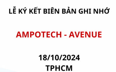 [Lễ Ký Kết] Công ty TNHH Ampotech ký kết biên bản ghi nhớ với Công ty Cổ phần Giải Pháp CNTT Avenue.