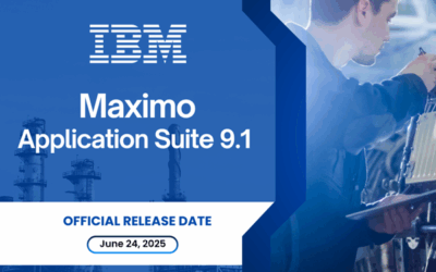 IBM Maximo Application Suite 9.1 to be officially released on June 24, 2025