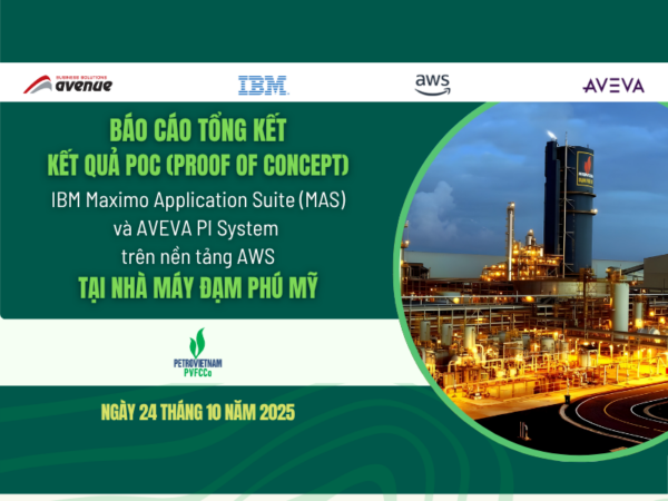 Avenue JSC Successfully Completes Pilot Implementation of IBM MAS & AVEVA PI System on AWS for PVFCCo