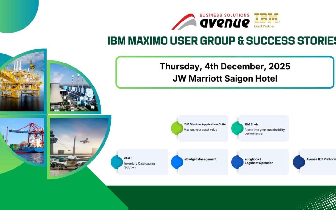 Sự kiện IBM Maximo Application Suite 2025